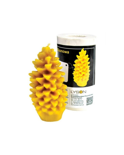 Форма силіконова для свічок - Шишка велика