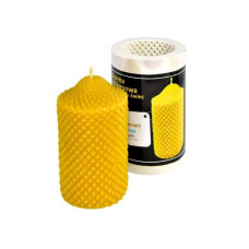 Форма силіконова для свічок - Гравірований циліндр