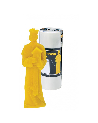 Форма силіконова для свічок - Ксьондз Дзержона біля тримає вулик малий