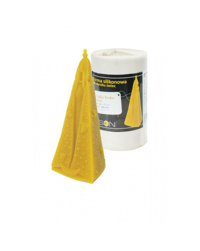 Форма силіконова для свічок - Божа Матір велика