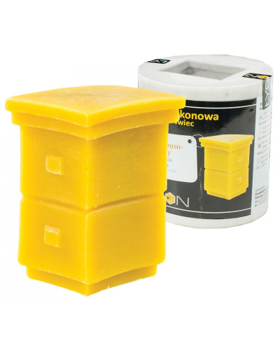 Форма силіконова для свічок - Вулик корпусний великий