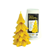 Форма силіконова для свічок - Тонка ялиця