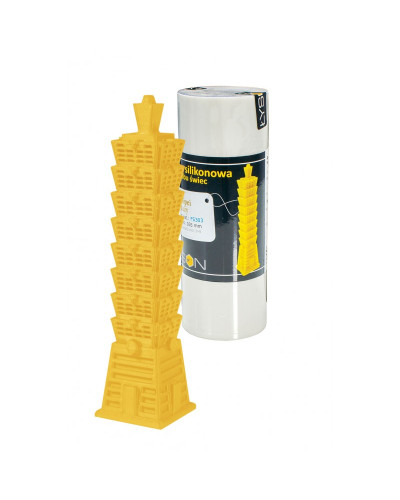 Форма силіконова для свічок - Вежа Тайбей велика