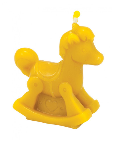 Форма силіконова для свічок - Коник-качалка
