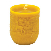 Форма силіконова для свічок - Свічка з зимовим пейзажем 