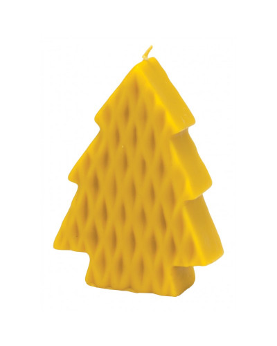 Форма силіконова для свічок - Ялинка проста з малюнком