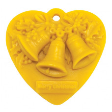 Форма силіконова для свічок - Різдвяні дзвони