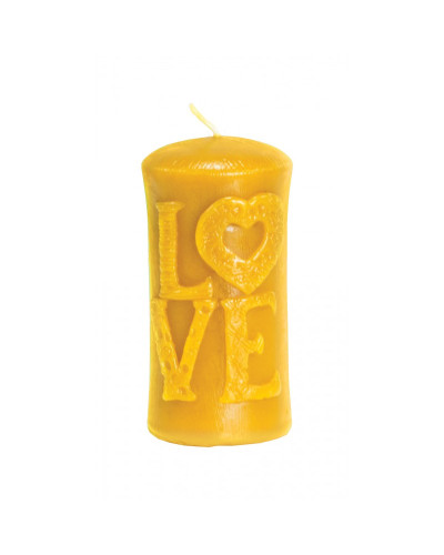 Форма силіконова для свічок - Свічка "LOVE"