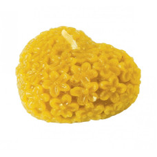 Форма силіконова для свічок - Квіткове серце