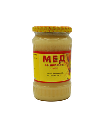 Мед з Різнотравя (0,370л)