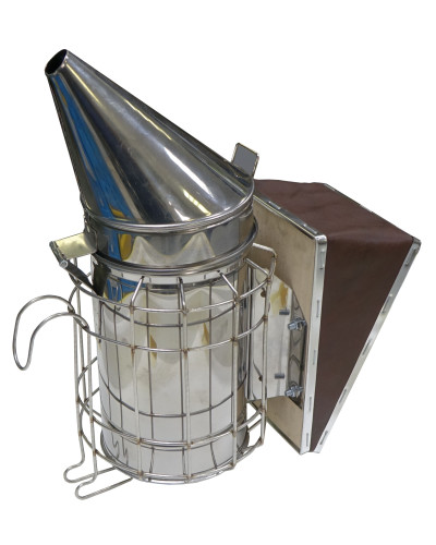 Димар великий нержавіючий з огорожею 