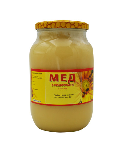 Мед з Різнотравя (1л.)