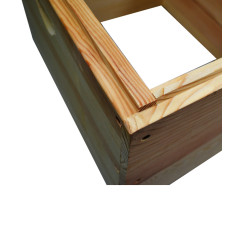 Деревянный корпус Дадан на улей (на 10 рамок)