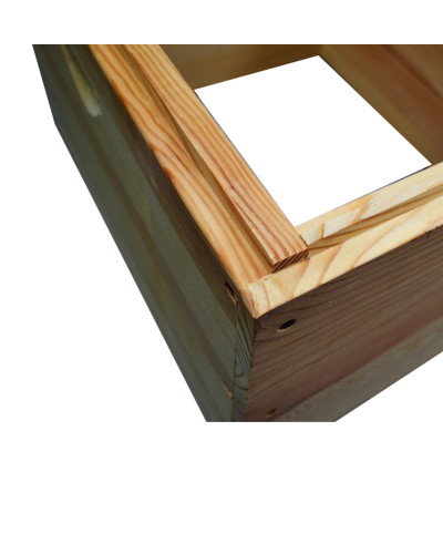 Деревянный корпус Дадан на улей (на 10 рамок)