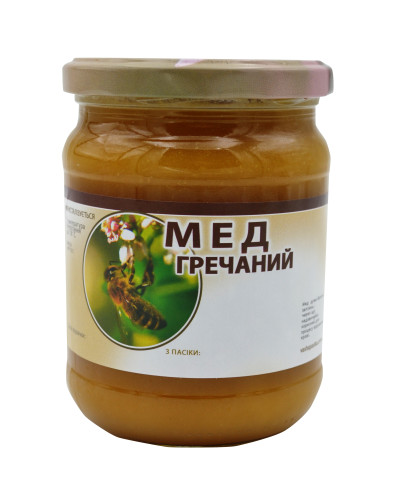 Мед Гречаний (0,5л.)