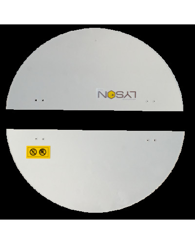 Кришка пластикова прозора до медогонок Ø 500