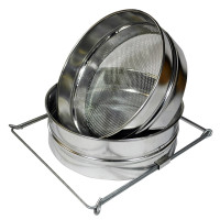 Сито подвійне металеве, Ø205 (0,5*1,6)