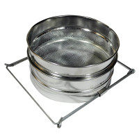 Сито подвійне нержав. Ø205 (0.8*1,6)