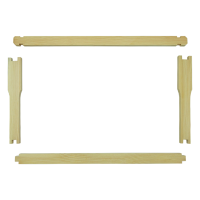 Рамка для вулика Рута 435x230мм. поелементно (під замок) упаковані, без отворів 