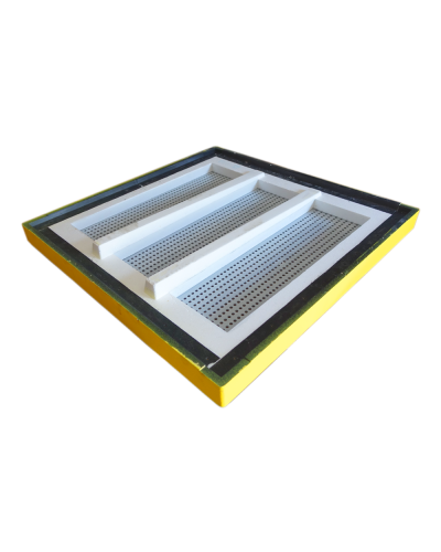 Донний пилковловлювач для 12-ти рамкового вулика Дадан пінополістирольний фарбований