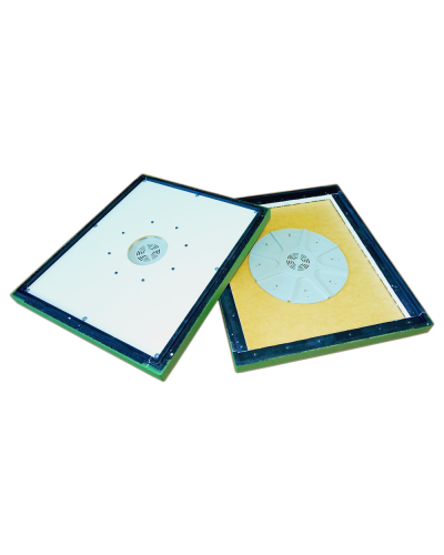 Пояс перехідний з бджоловидалячем пінополістирол 10 рамок Lyson фарбований (зелений)