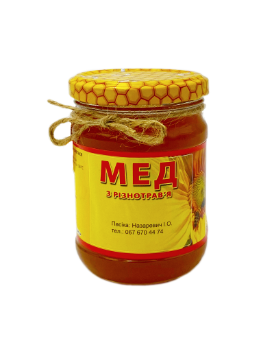 Мед Різнотрав'я (0,250л.)