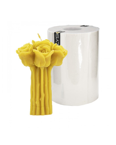 Форма силіконова для свічок - Букет троянд