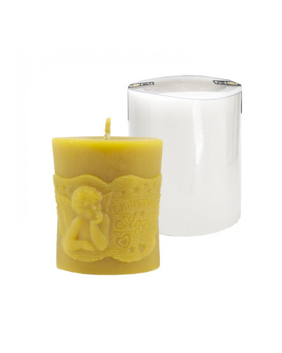 Форма силіконова для свічок - Свічка з ангеликом