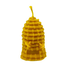 Свічка з воску "Сапетка" (7,5см.)