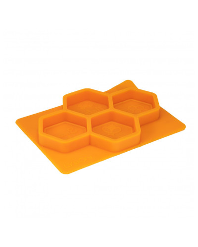 Форма силіконова для мила - шестикутник (4шт.)