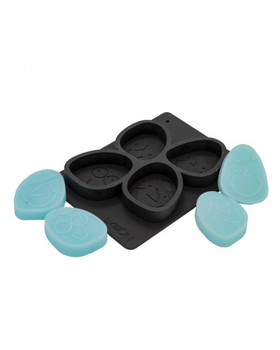 Форма силіконова для мила - смайлики (4шт.) Форма силіконова для мила - смайлики (4шт.)