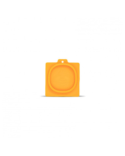 Форма силіконова для мила - бджола на овалі