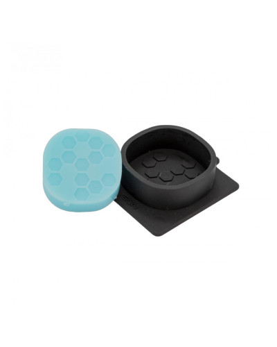 Форма силіконова для мила - шестикутники на овалі Форма силіконова для мила - шестикутники на овалі