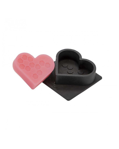 Форма силіконова для мила - серце