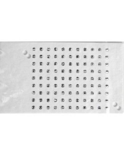 Мітки для бджолиних маток чеські один колір