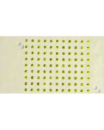 Мітки для бджолиних маток чеські один колір