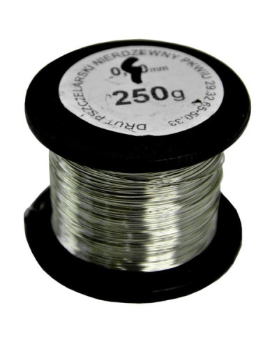 Дріт для рамок нержавіючий 0,4 мм 250 г