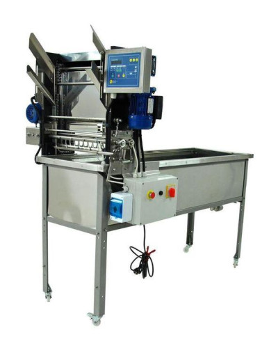 Стіл для розпечатування з подавачем автомат 230В, ножі електр.