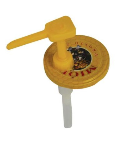 Аплікатор для дозування меду на малу та велику банки