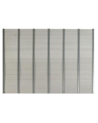 Роздільна решітка для вулика на 10 рамок вертикальна 47,0см х 38,0см металева Lyson