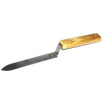 Ніж 150мм нержавіючий деревяна ручка (вузький)