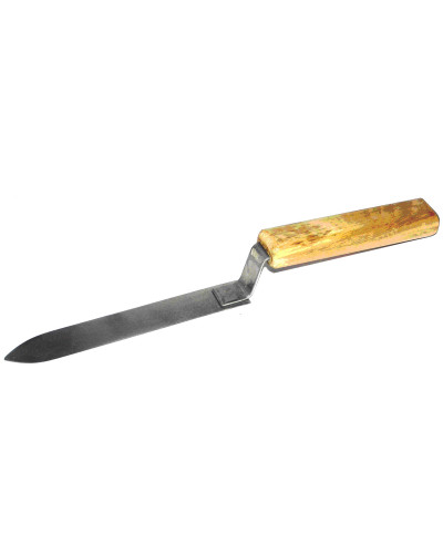 Ніж 150мм нержавіючий деревяна ручка (вузький)