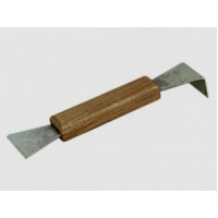 Стамеска пасічна 160мм оцинкована дерев'яна ручка
