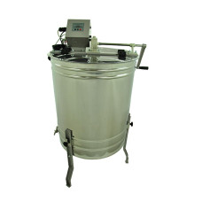 Медогонка діагональна 3-рамкова ручна/електрична 220В/12В Ø500мм Lyson Optima