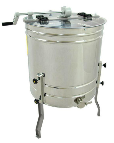 Медогонка діагональна 4-рамкова ручна Ø600мм Lyson Optima