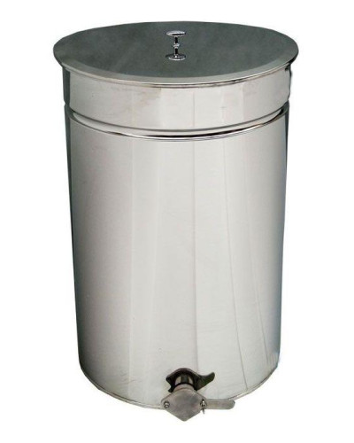 Відстійник нержав. 70 л з клапаном нержав. 5/4" (Ø 400, H 610) з ситом гориз. нержав.