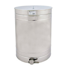 Відстійник нержав. 300 л з клапаном нержав. 2" (Ø 650, H 1000) з ситом гориз. нержав.